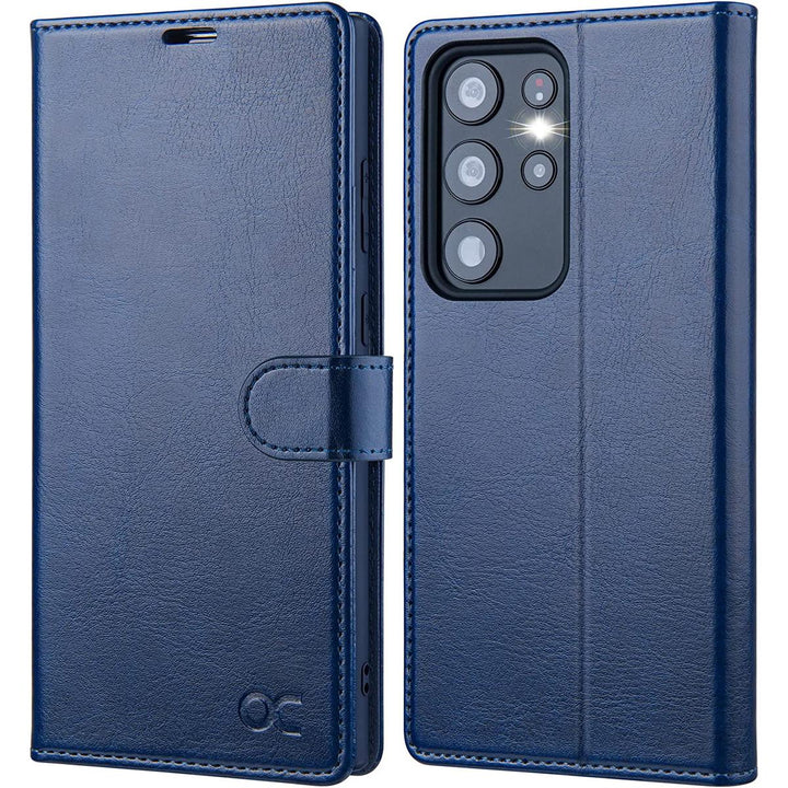 S23 Ultra 5G Wallet Case: RFID, Stand, Slots - DOKUTRONIX