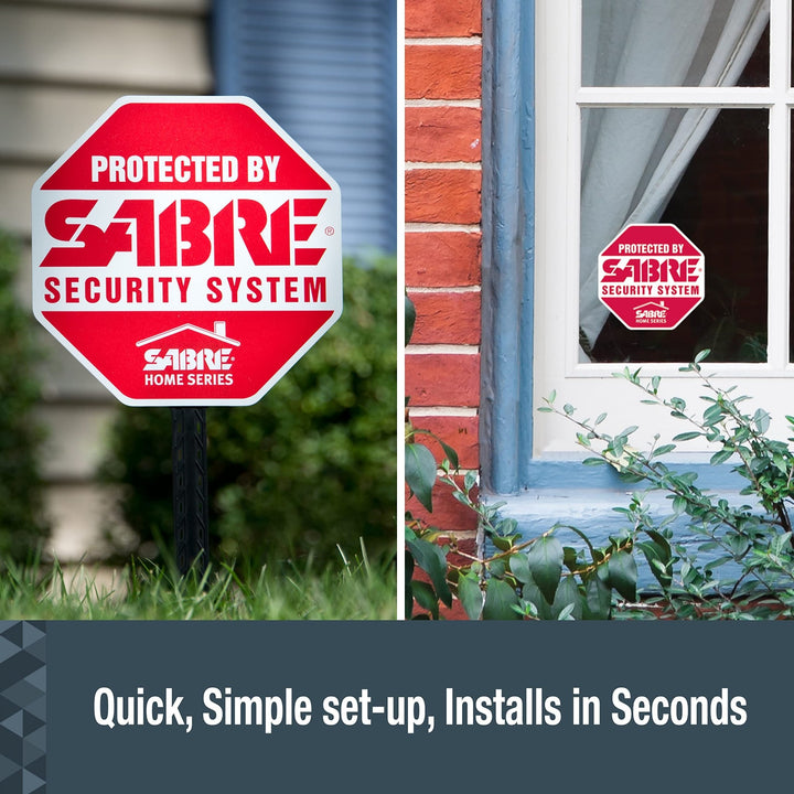 SABRE 120 dB Wedge Door Stop Security Alarm, Extremely Loud Wireless Alarm Siren Audible Up To 1,500 Ft., Non-Skid Pad, Compact Alarm Great for Home, Travel, Apartment or Dorm - DOKUTRONIX