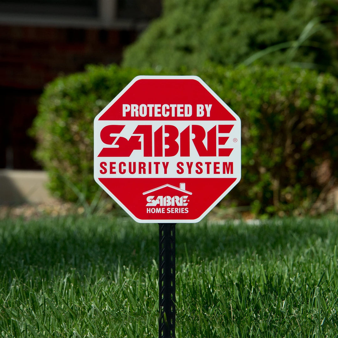 SABRE 120 dB Wedge Door Stop Security Alarm, Extremely Loud Wireless Alarm Siren Audible Up To 1,500 Ft., Non-Skid Pad, Compact Alarm Great for Home, Travel, Apartment or Dorm - DOKUTRONIX
