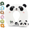 SambaKids Travel Combo: Headrest & Mask - Panda