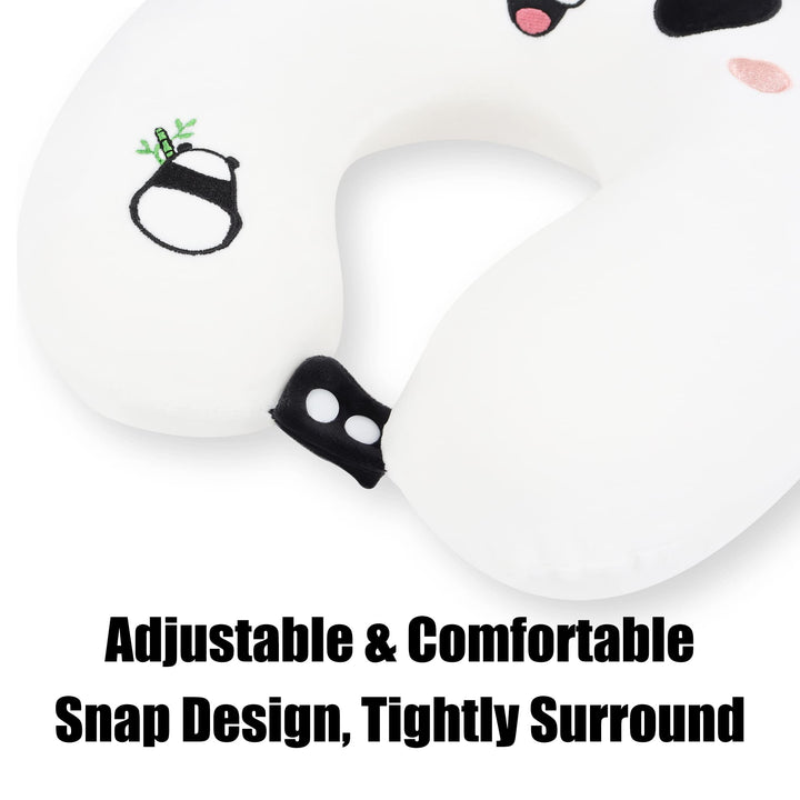 SambaKids Travel Combo: Headrest & Mask - Panda - DOKUTRONIX