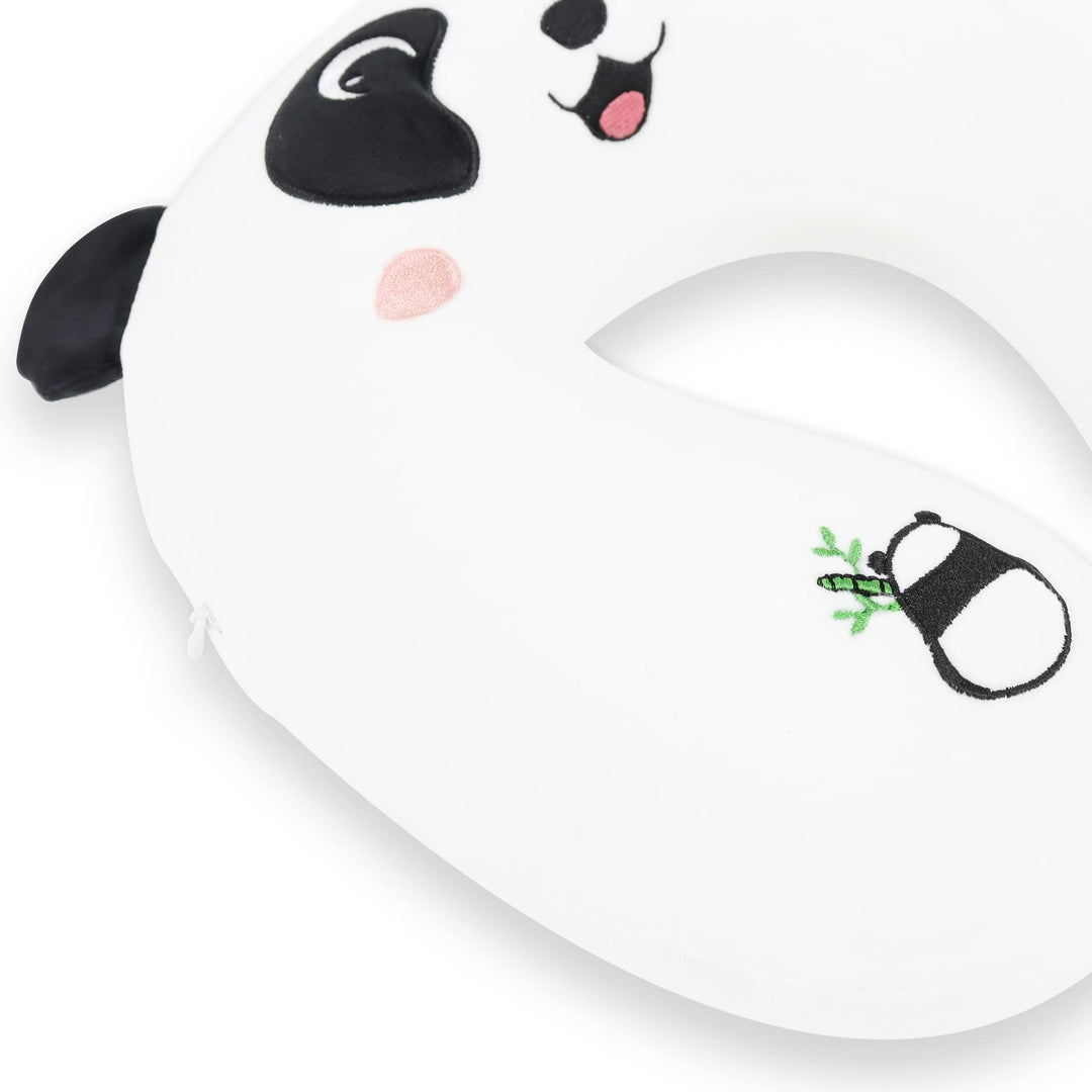 SambaKids Travel Combo: Headrest & Mask - Panda - DOKUTRONIX