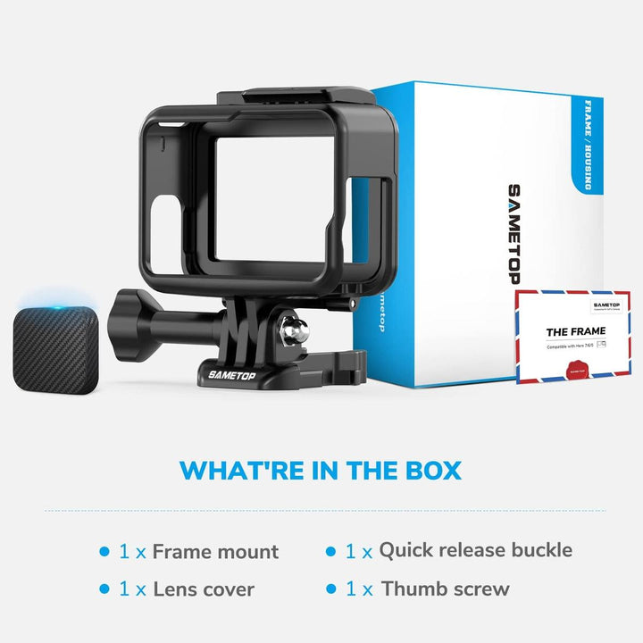 Sametop GoPro Frame Mount Case (Hero 5/6/7/2018) - DOKUTRONIX