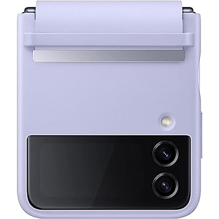 Serene Purple Flip4 Leather Cover Flap - DOKUTRONIX