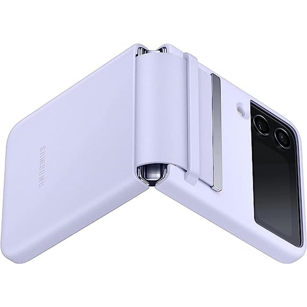 Serene Purple Flip4 Leather Cover Flap - DOKUTRONIX