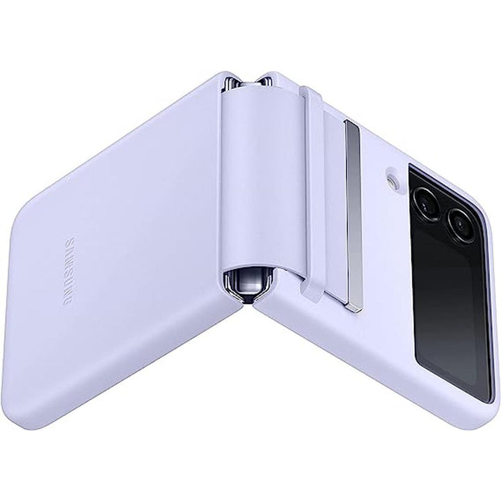 Serene Purple Flip4 Leather Cover Flap - DOKUTRONIX