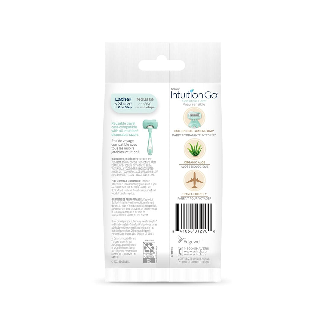 Aloe Travel Razor for Sensitive Skin - Women's Edition - DOKUTRONIX
