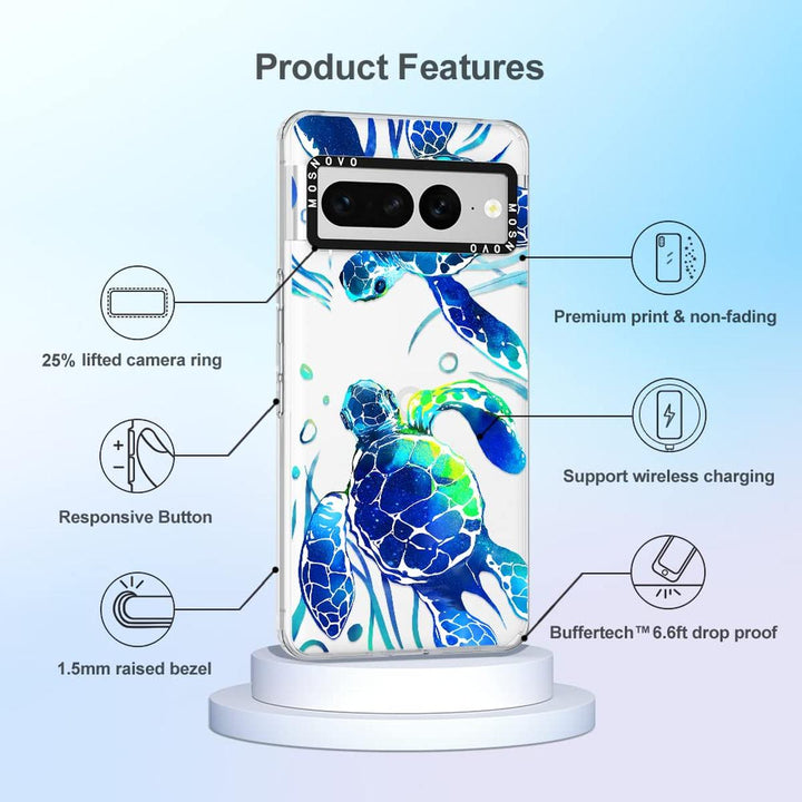 Sea Turtle Armor Case for Pixel 7 Pro - DOKUTRONIX