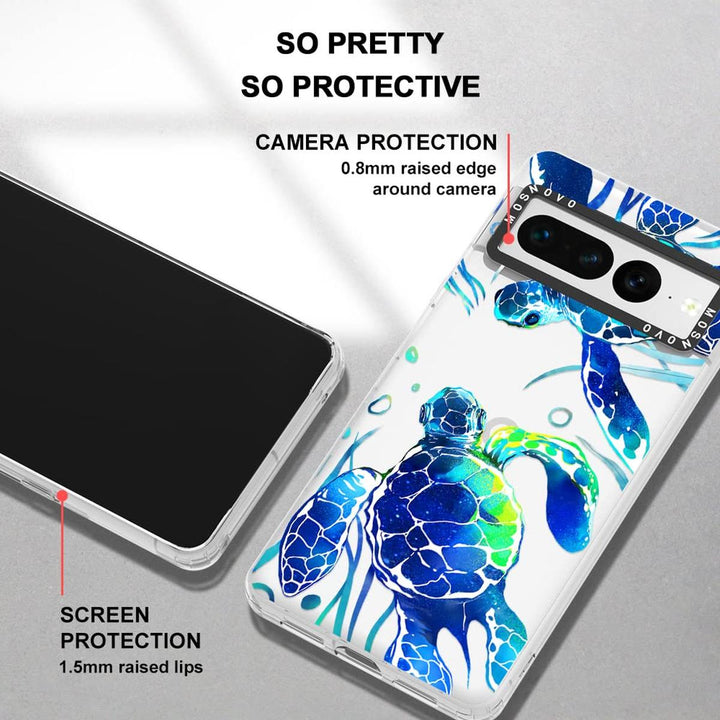 Sea Turtle Armor Case for Pixel 7 Pro - DOKUTRONIX