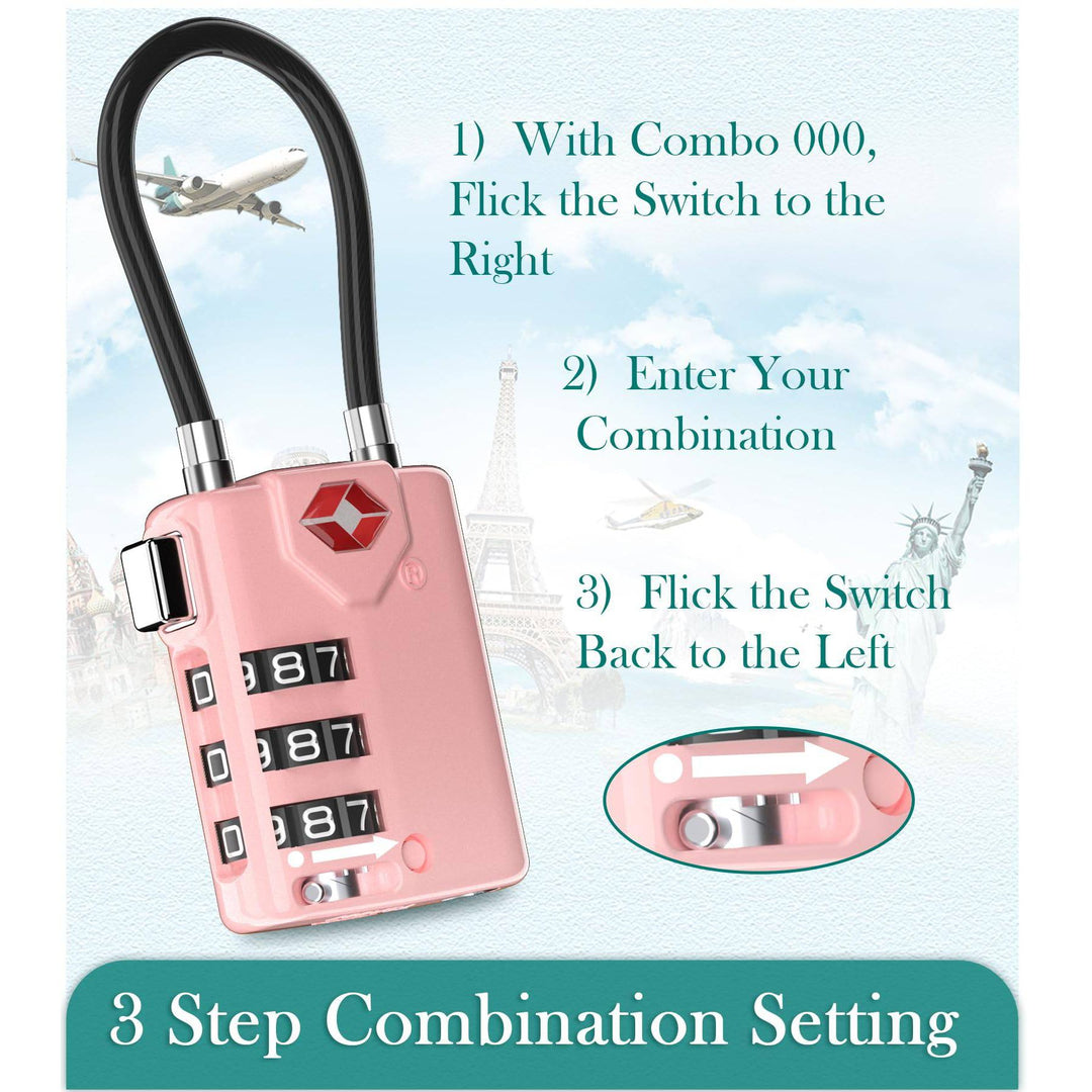 TSA LockMate - Secure Travel Gear - DOKUTRONIX