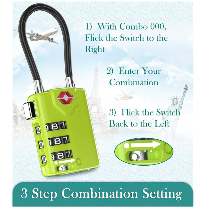 TSA LockMate - Secure Travel Gear - DOKUTRONIX