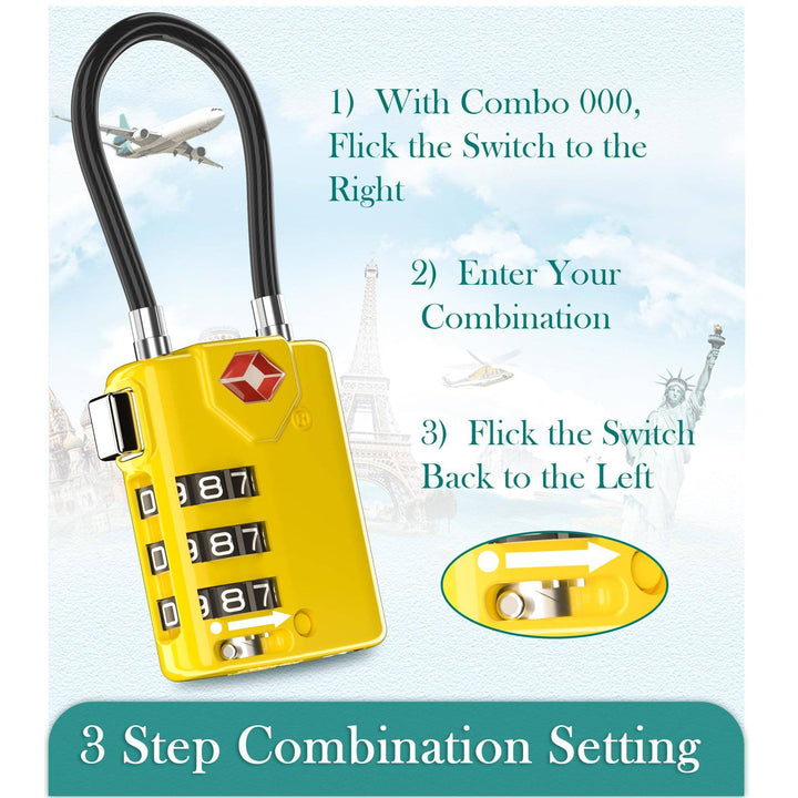 TSA LockMate - Secure Travel Gear - DOKUTRONIX
