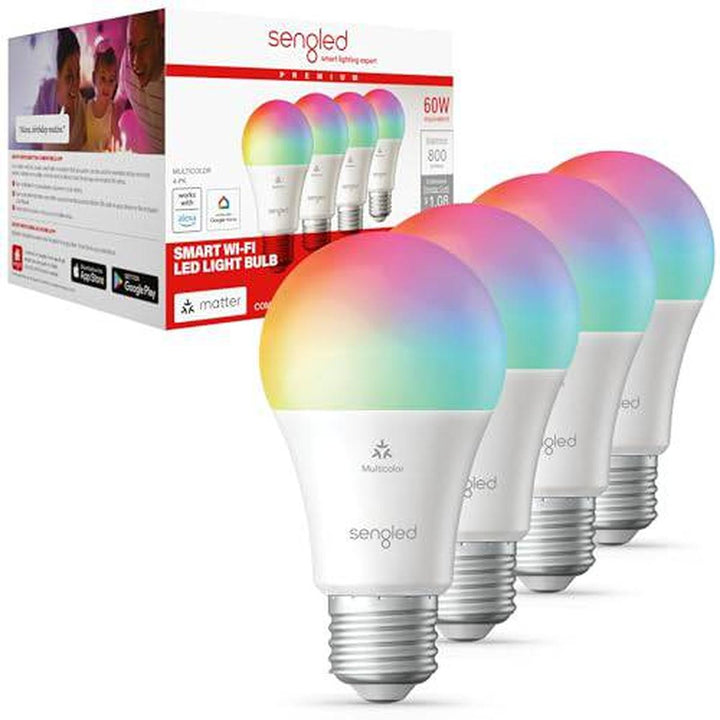 Sengled Smart Multicolor LED Bulb, Matter & Alexa Ready - DOKUTRONIX