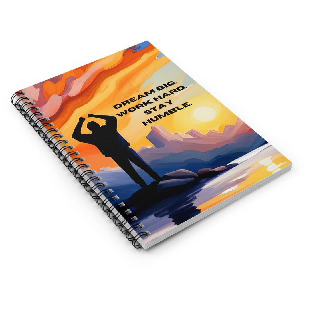 Skyline Serenity Spiral Notebook - Inspire & Create - DOKUTRONIX