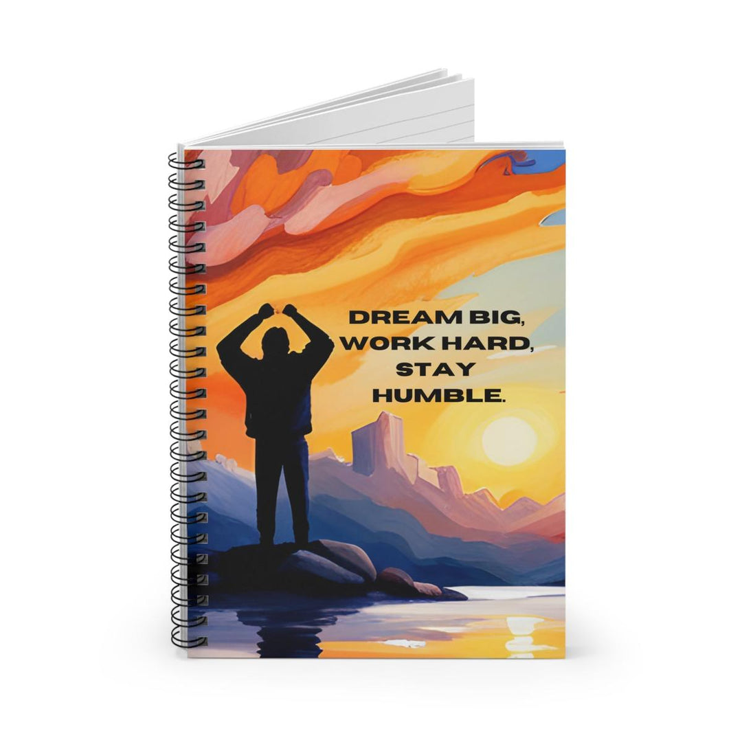 Skyline Serenity Spiral Notebook - Inspire & Create - DOKUTRONIX