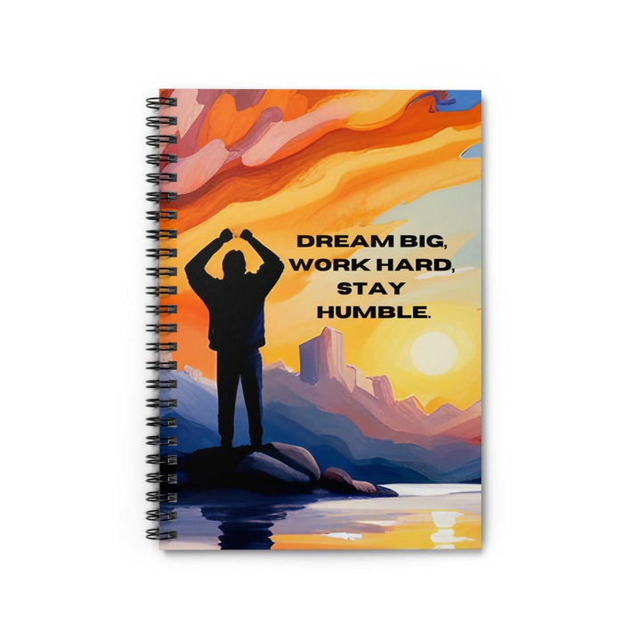 Skyline Serenity Spiral Notebook - Inspire & Create - DOKUTRONIX