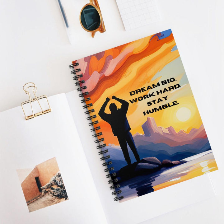 Skyline Serenity Spiral Notebook - Inspire & Create - DOKUTRONIX