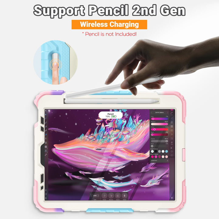 SEYMAC iPad Air 5/4 Case - Shockproof & Stylish! - DOKUTRONIX