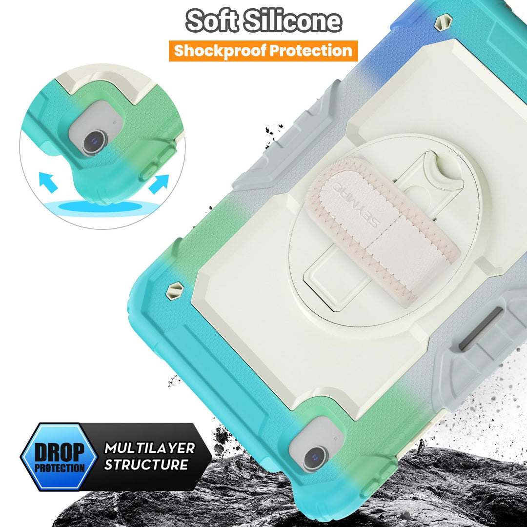 SEYMAC Colorful iPad Air 5/4 Shockproof Case - DOKUTRONIX