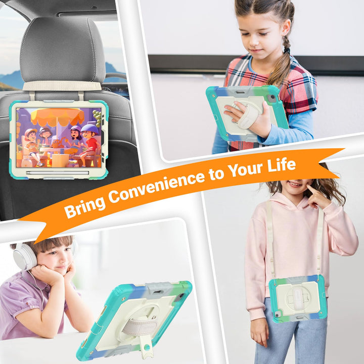 SEYMAC Colorful iPad Air 5/4 Shockproof Case - DOKUTRONIX