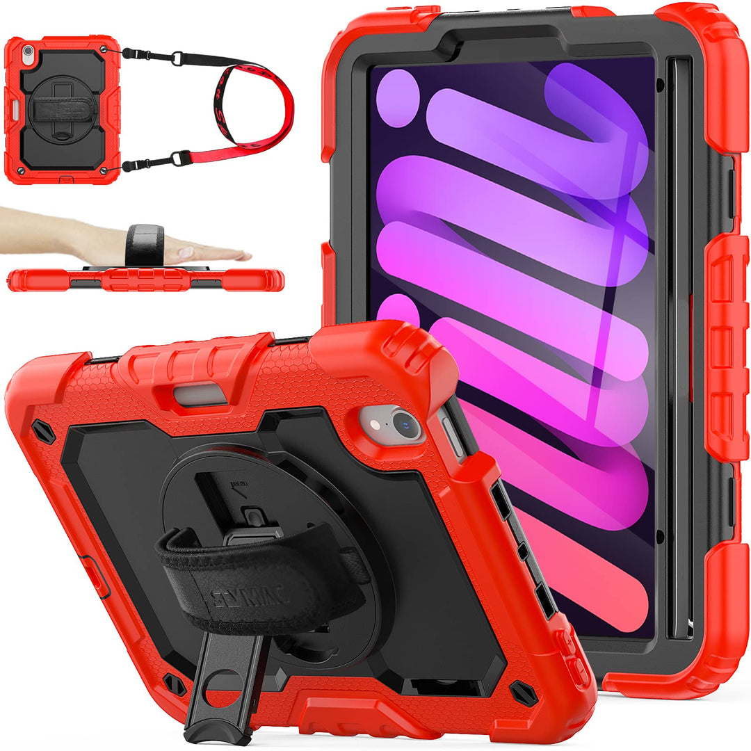 SEYMAC 360° Rotating iPad Mini Case with Stand - DOKUTRONIX