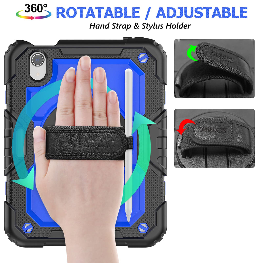 SEYMAC iPad Mini 7/6 Protective Case - DOKUTRONIX