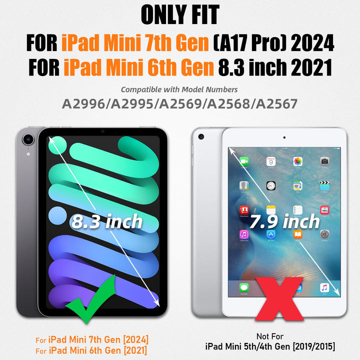 SEYMAC 360° Rotating iPad Mini Case with Stand - DOKUTRONIX