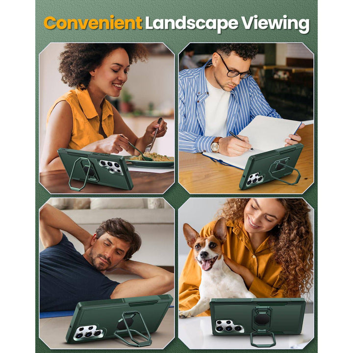 Galaxy S22 Shield Stand Case - DOKUTRONIX