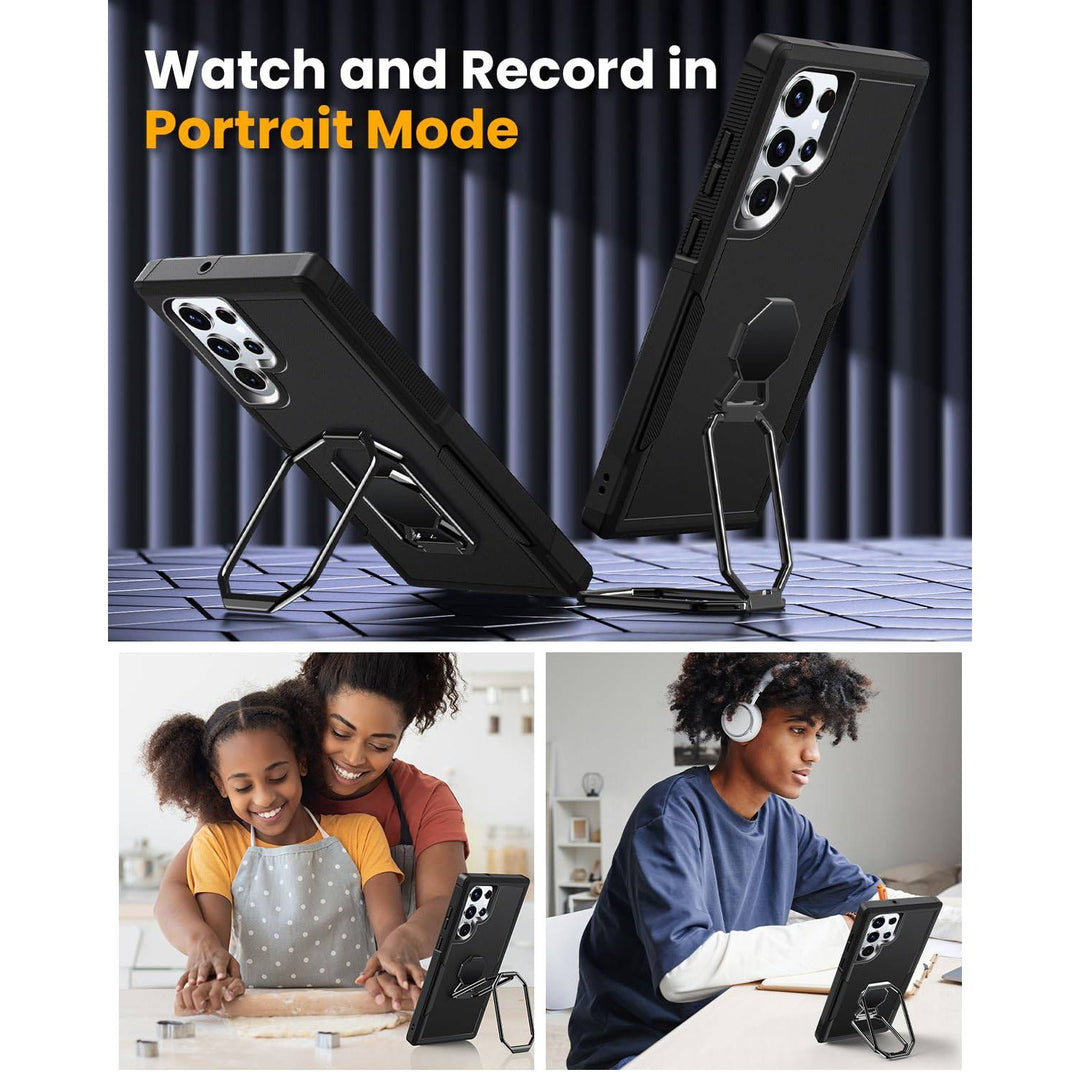 Galaxy S22 Shield Stand Case - DOKUTRONIX