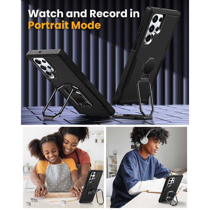 Galaxy S22 Shield Stand Case - DOKUTRONIX