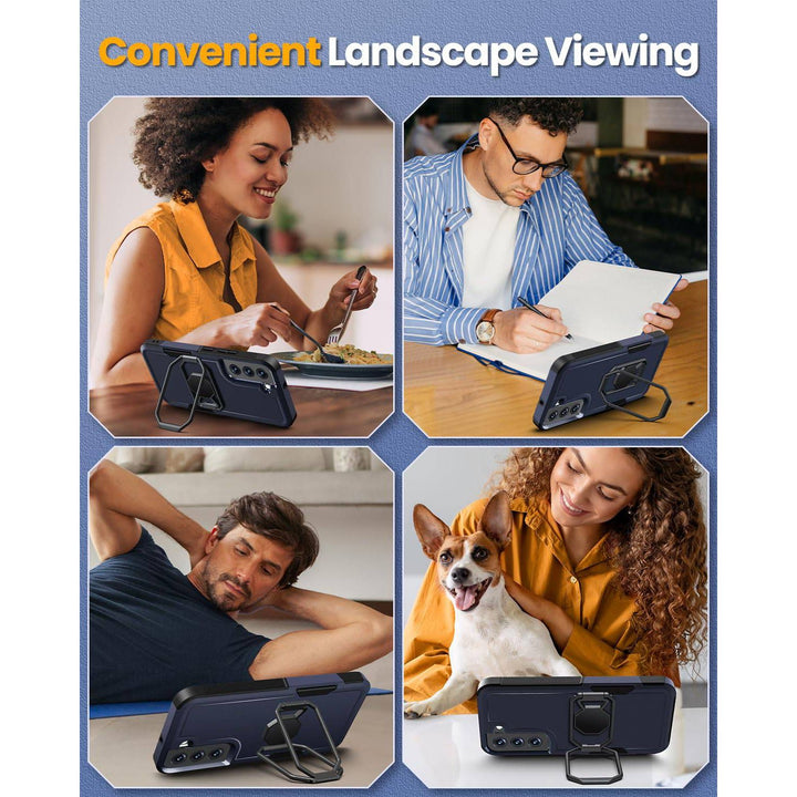 Galaxy S22 Shield Stand Case - DOKUTRONIX