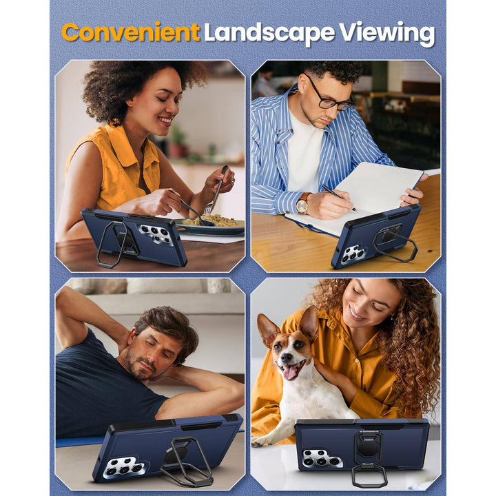 Galaxy S22 Shield Stand Case - DOKUTRONIX