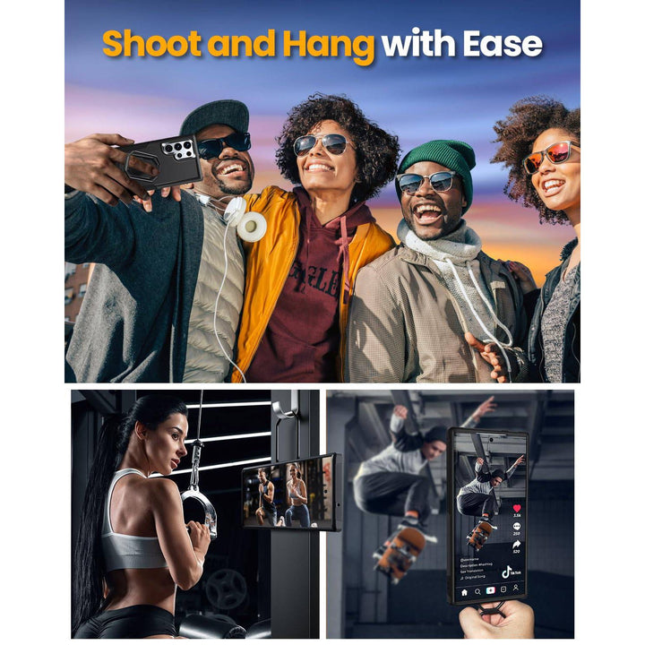 Galaxy S22 Shield Stand Case - DOKUTRONIX