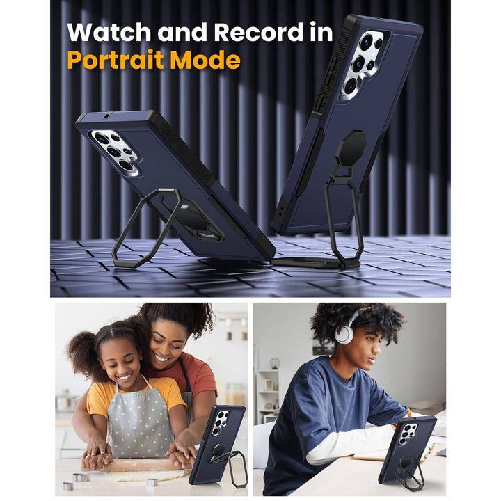 Galaxy S22 Shield Stand Case - DOKUTRONIX