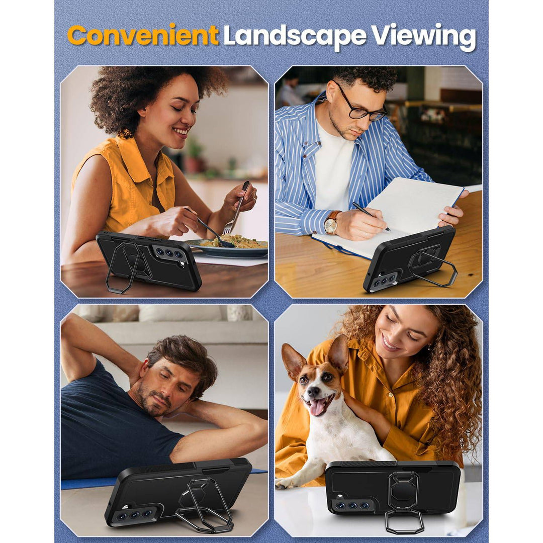 Galaxy S22 Shield Stand Case - DOKUTRONIX