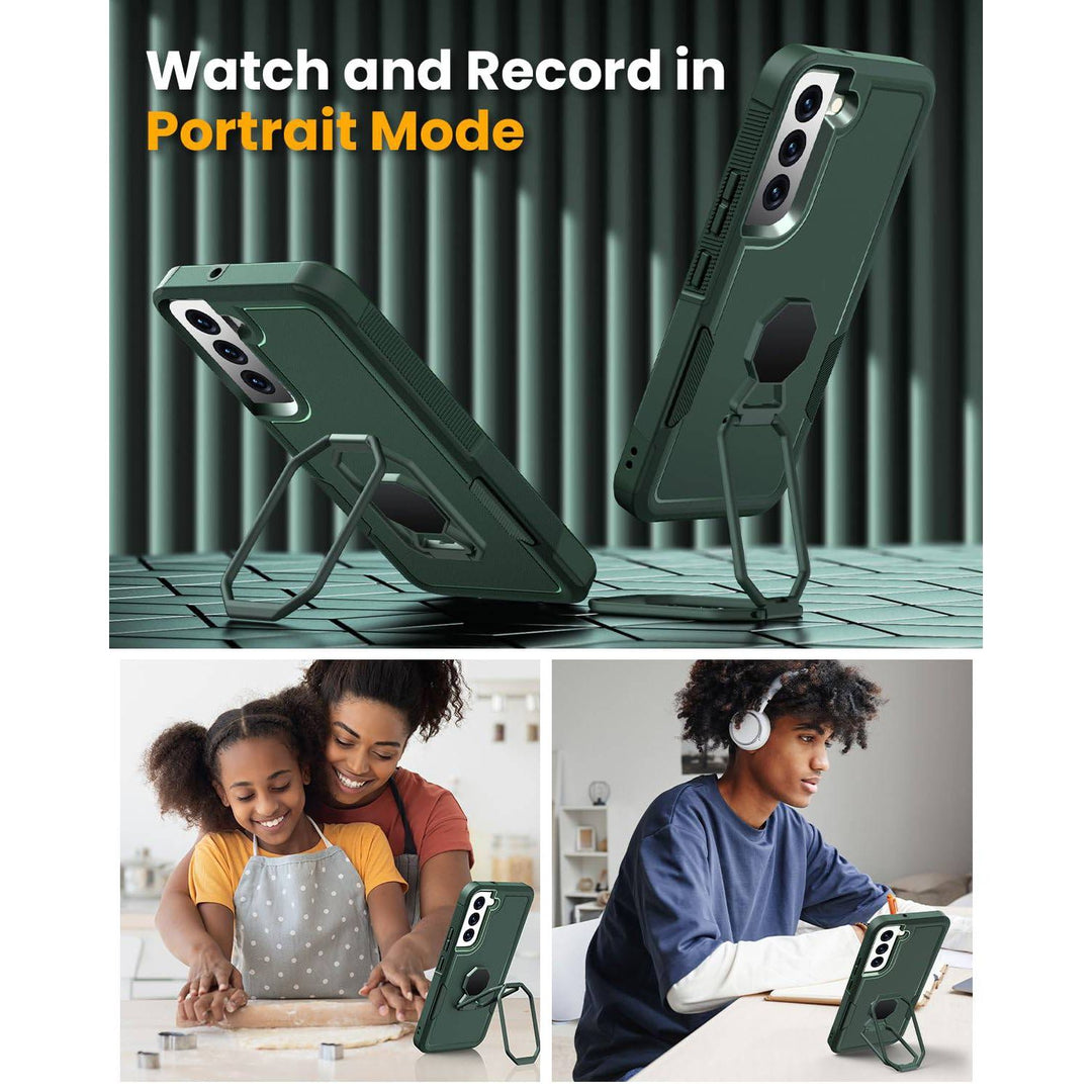 Galaxy S22 Shield Stand Case - DOKUTRONIX