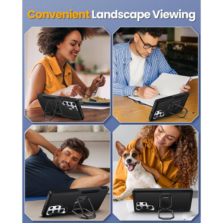 Galaxy S22 Shield Stand Case - DOKUTRONIX