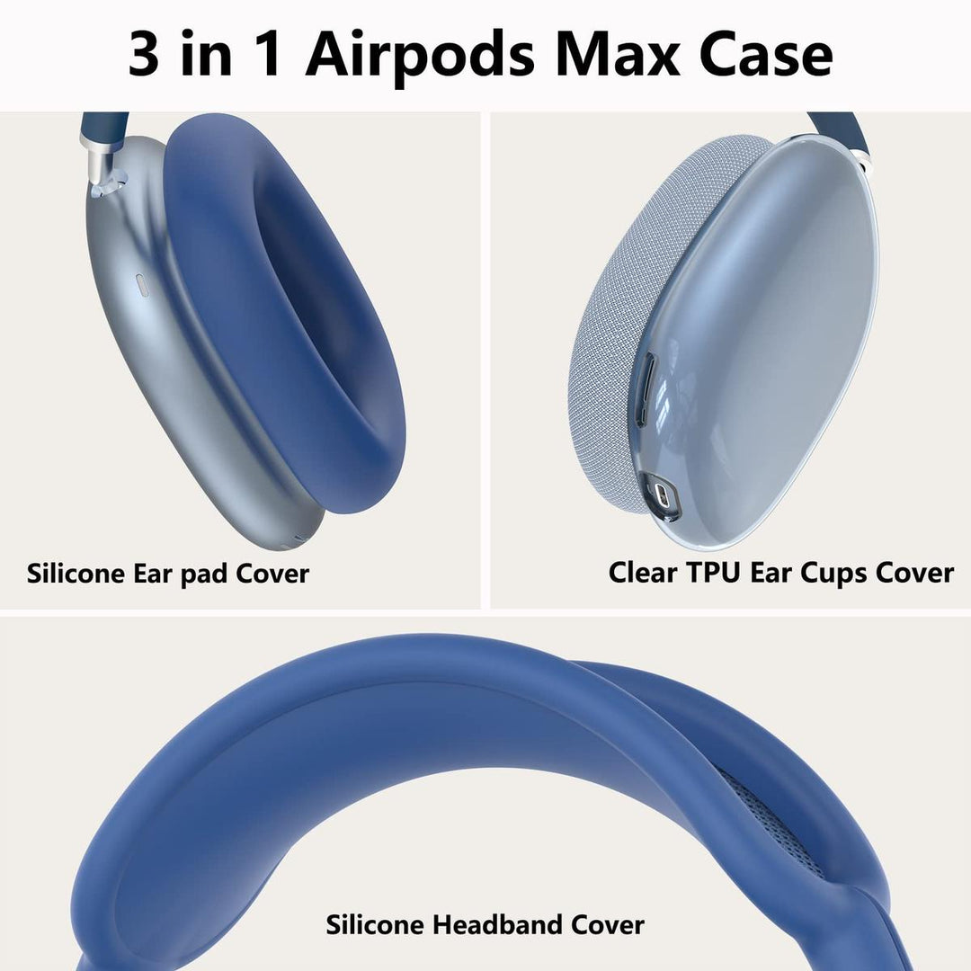 ClearGuard Silicone Case for AirPods Max - DOKUTRONIX