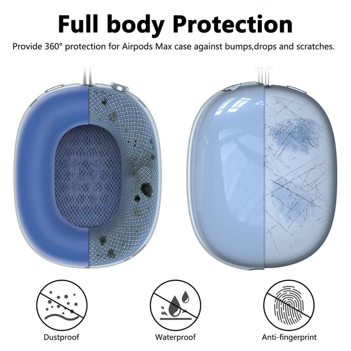 ClearGuard Silicone Case for AirPods Max - DOKUTRONIX