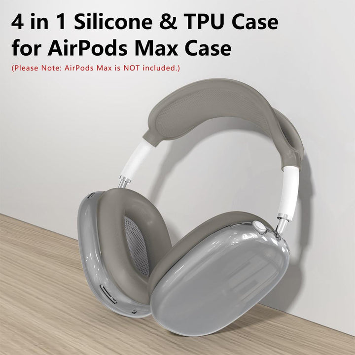 ClearGuard Silicone Case for AirPods Max - DOKUTRONIX