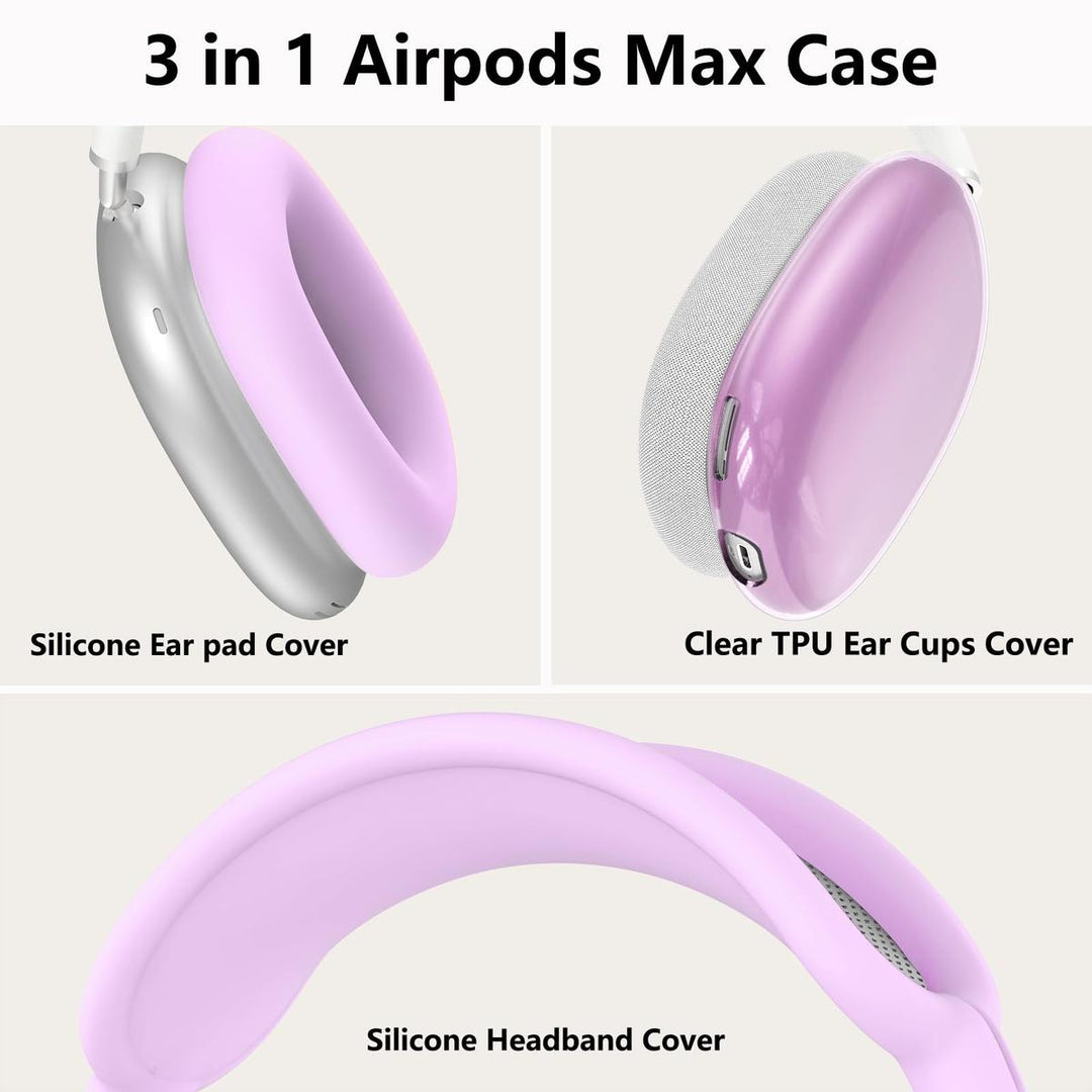 ClearGuard Silicone Case for AirPods Max - DOKUTRONIX