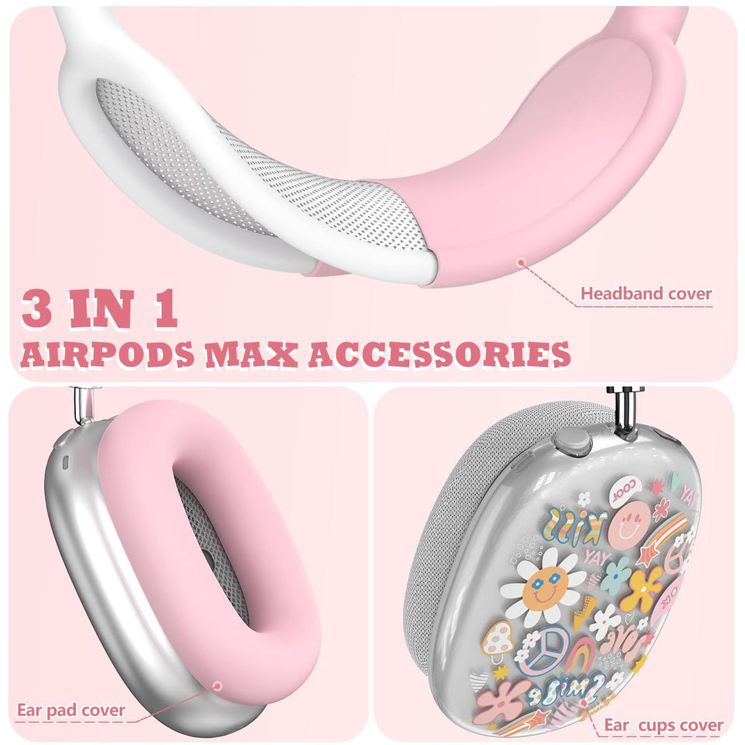 FlowerFlex AirPod Max Covers - DOKUTRONIX