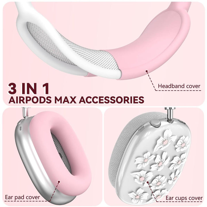 FlowerFlex AirPod Max Covers - DOKUTRONIX