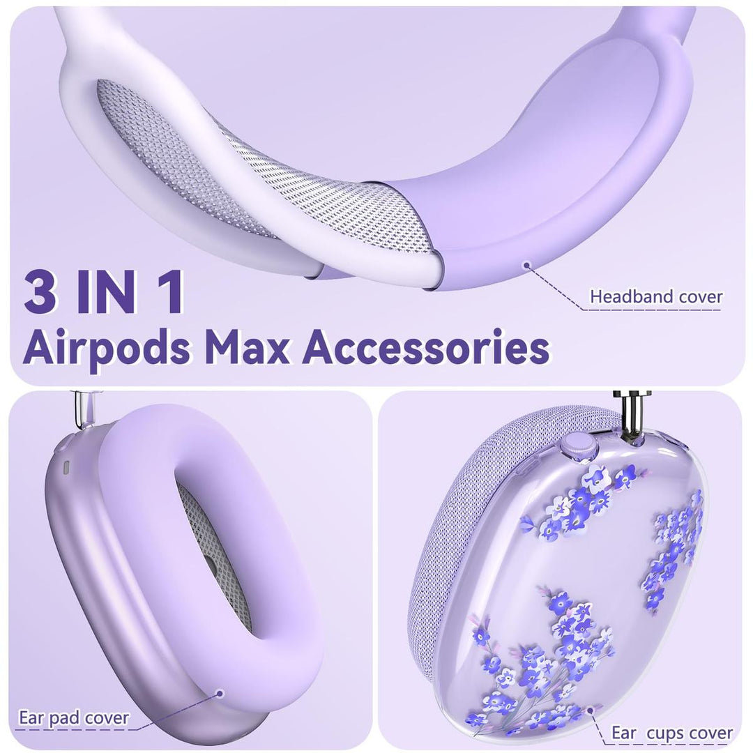 FlowerFlex AirPod Max Covers - DOKUTRONIX