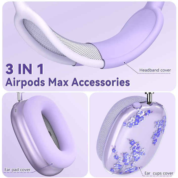 FlowerFlex AirPod Max Covers - DOKUTRONIX