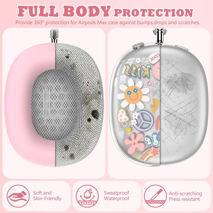 FlowerFlex AirPod Max Covers - DOKUTRONIX