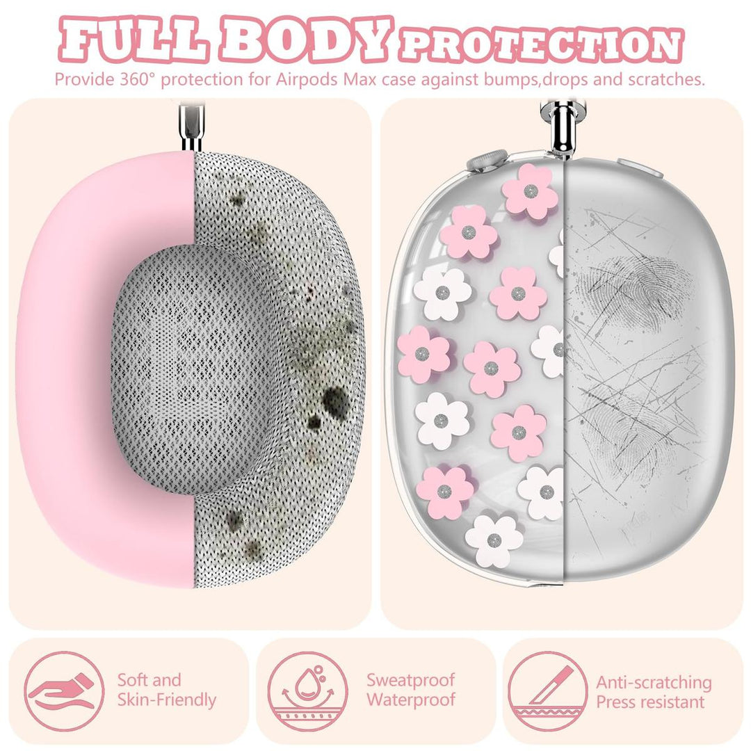 FlowerFlex AirPod Max Covers - DOKUTRONIX