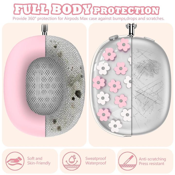 FlowerFlex AirPod Max Covers - DOKUTRONIX