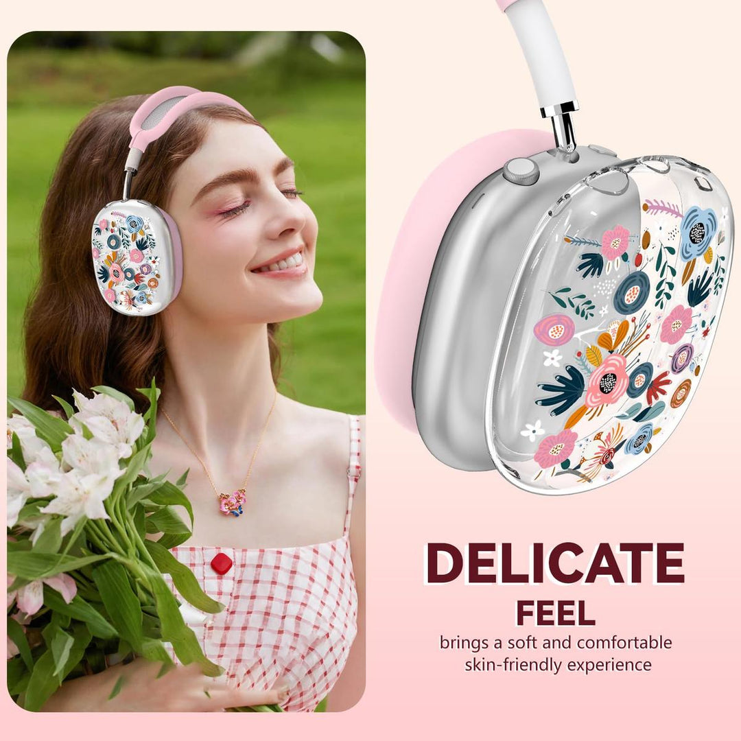 FlowerFlex AirPod Max Covers - DOKUTRONIX