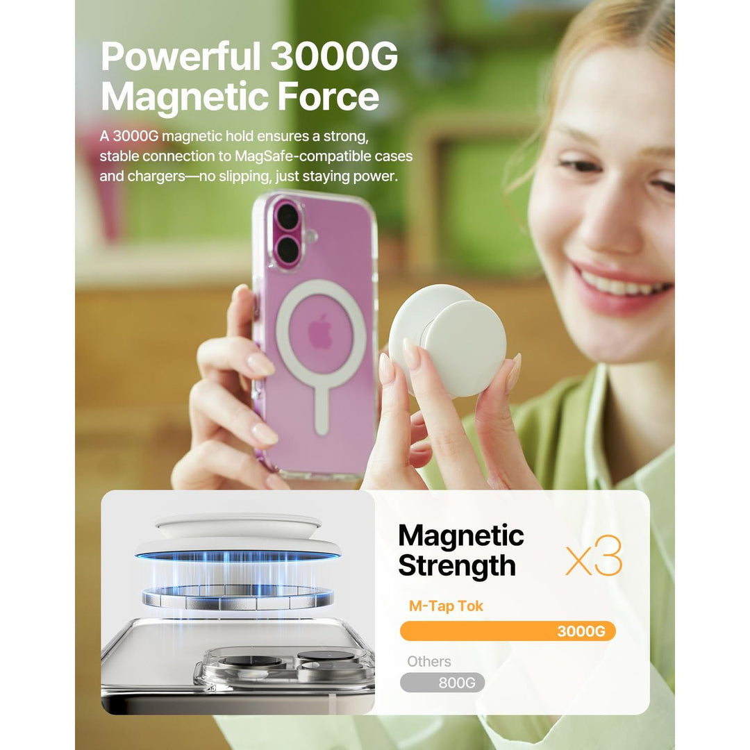 Sinjimoru M-Tap Grip: Soft Magnetic Finger Holder - DOKUTRONIX